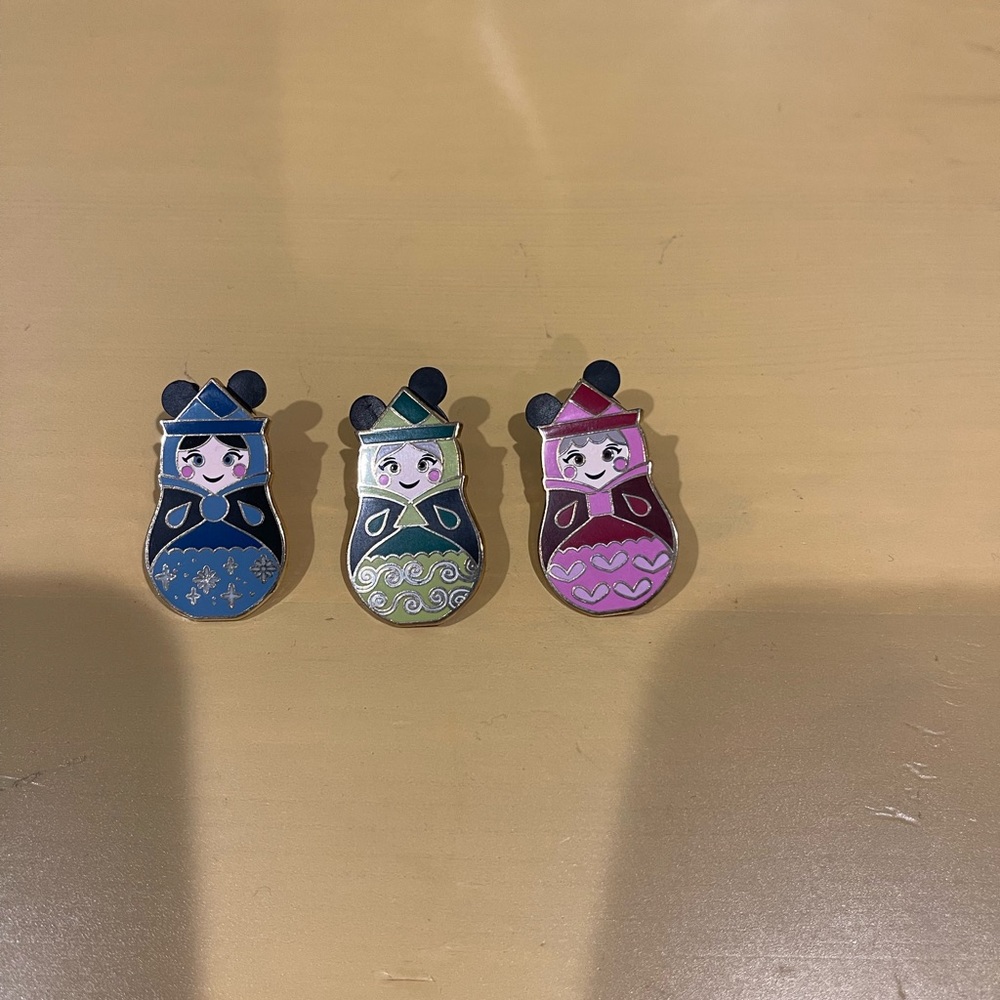 Disney Sleeping Beauty Fairy Godmother Pins